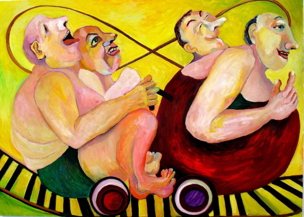 Achterbahn I von Olga Lunow