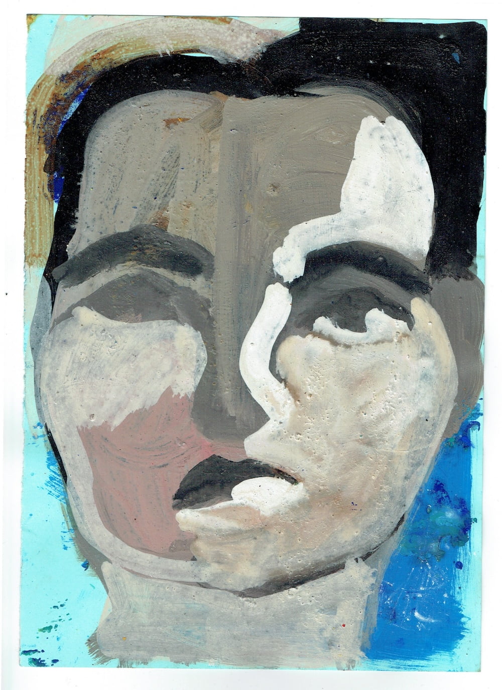 Blauer Hintergrund von Olga Lunow