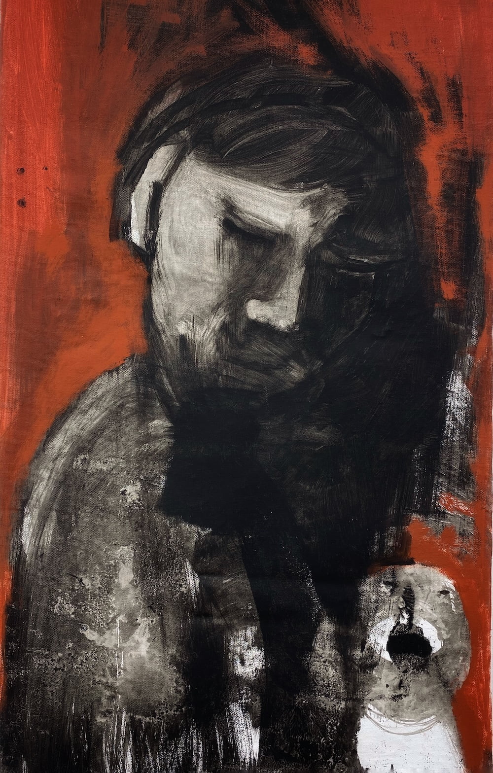 waldgang IV/ Ausschnitt von Olga Lunow